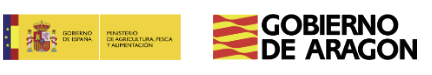 Gobierno de España · Ministerio de Agricultura, Pesca y Alimentación · Gobierno de Aragón