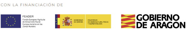 Con la financiación de: FEADER, Gobierno de España y Gobierno de Aragón